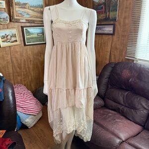 Boho Cottagecore Fairycore Dress